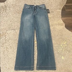 Stylish Blue Flare Women's Jeans